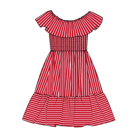 Dress for girl PlayTode, height 110 cm-3