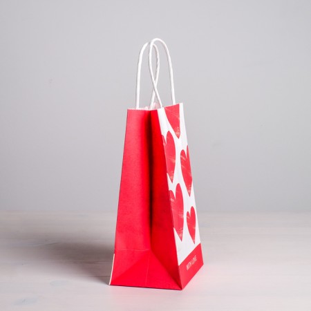 Package gift craft, packaging, “With Love”, 12 x 21 x 9 cm-2