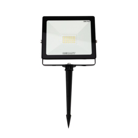 Flight LED 30 W 200–260 V IP65 2400 lm 6500 K, cold light rexant + support on soil 6-1