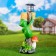 Garden Lanter "Frog with a flashlight and a" hello "sign" 56x26cm