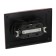 Rosette "Elect" RS 16-237-Hm, 16 A, 250 V, double, hidden, without salary, black for copper