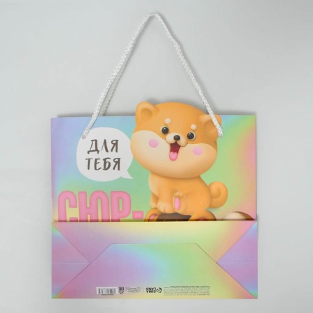 Gift package, packaging, "Surprise", 25 x 26 x 10 cm-6