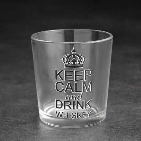 Sweep and drink a glass of “keep your calm” 250 ml