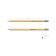Chernographic pencil with Erichkrause Amber 101, NV, Grifel D = 2.2 mm, wood, hexagonal in a tube