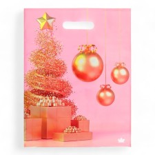 Pink chic package, polyethylene with a cut pen, 40x31 cm, 60 μm