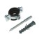 Plumbing plumbing Taen, 1/2 ", 20-25 mm, in the kit Pilk plug. M8*80 and dowel