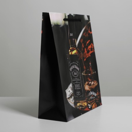 Gift package laminated, packaging, “Cool man”, Ml 21 x 25 x 8 cm-3