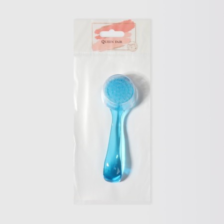 Brush for manicure/pedicure, 12.5 cm (± 1) cm, with a lid, color mix-5