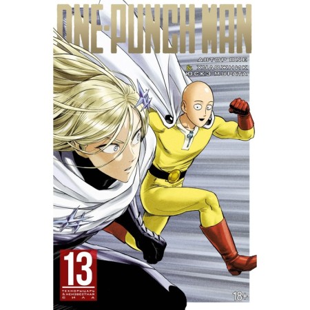 One-Punch Man 13. Book 24-25. Technory. Unknown power. One