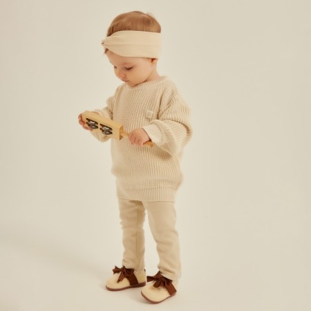 Legins SL Home Growth 74-80 cm, col. beige-1