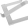 Laptop stand aluminum, non -slip, 29x21x16 cm, Brauberg Solid 513618