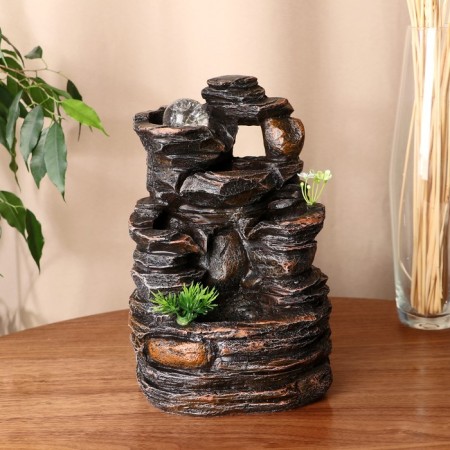 Adisson fountain, 10x14x26 cm (with backlight)