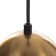 Squire chandelier 1x25W GU10 Black 12x12x80cm