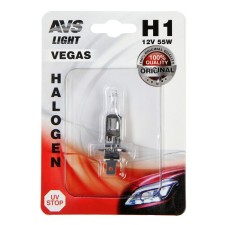 Car lamp AVS VEGAS, H1.12 V, 55 W, blister