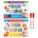 A set of reusable books with a marker 2 pcs. “Write and shed. For boys ”, 12 p.
