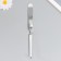 Hoolehok for candles stainless steel "turns" silver 1.5x20 cm