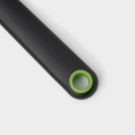 Spoon for ice cream lime, 20 × 5.3 cm, black and green color-3