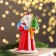 Decorative candle "Santa Claus himself brought the Christmas tree" mix, 12.5 cm