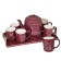Tea set of Lenardi, 9 items