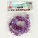 Busins ​​made of natural stone "Cat Eye", set 46 pcs., Size 1 pc. - 8 mm, purple