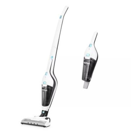 Vacuum cleaner KitFort KT-5161-2, vertical, wireless, 120/60 watts, 0.5 l, white