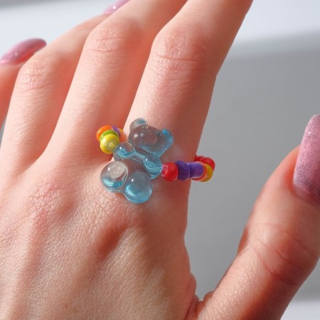 Ring "Marmalade Bear" Joy, Mix color, dimensionless-1