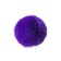 Anal plug Todo byfa Sweet Bunny, silicone, purple color, 13 cm, d 2.8 cm