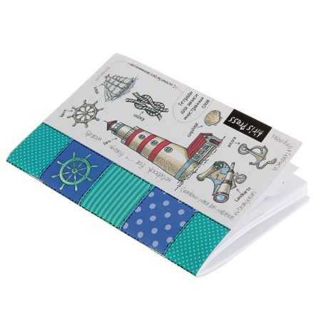 Notebook for recording foreign words A6, 32 sheets "Mayak", with valves-1