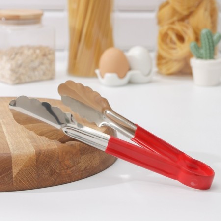 Forceps kitchen shares "Paints", 23 × 3.5 cm, 201 steel, red color-6