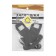The cap of the Glavdor belt lock, a set of 2 pcs