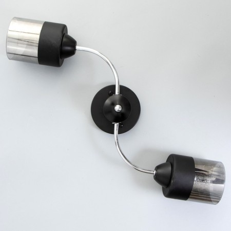 Estel chandelier 2he27 40W black-chromium 60x20x23 cm Bayerlux-3