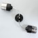 Estel chandelier 2he27 40W black-chromium 60x20x23 cm Bayerlux