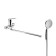 Accoona A7117 bath mixer, single -leaf, brass, chrome