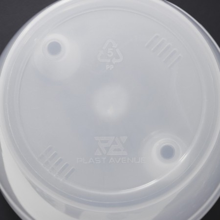 Kashpo for flowers with an insert "grace", 2.8 liters, transparent-2