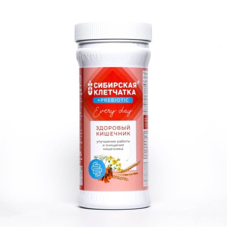 Siberian fiber 2.0 healthy intestines, with prebiotics, 300 g