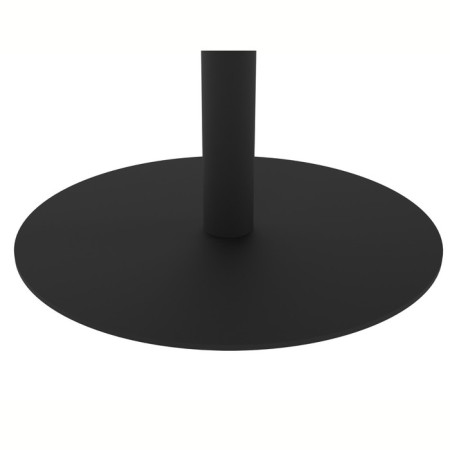 Journal table "Stark Soft", 360 × 360 × 505 mm, canteal walnut color / black-5