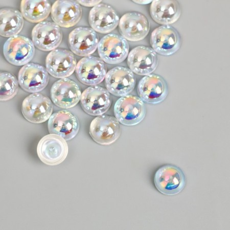 Decor for creativity Plastic "Bigating Halves" set of 30 pcs 0.8x0.8 cm-1
