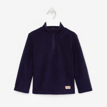 Jumper children's minku color dark blue, size 140