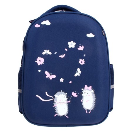 Frame backpack 38 x 30 x 20 cm, Bruno visconti "Hedgehogs. Romance"-2