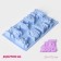 Baking uniform “Transport”, silicone, 29 × 17.5 cm, 8 cells (7.5 × 5.8 cm), color mix