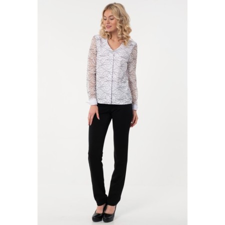 Female jacket, size 42, white color-8