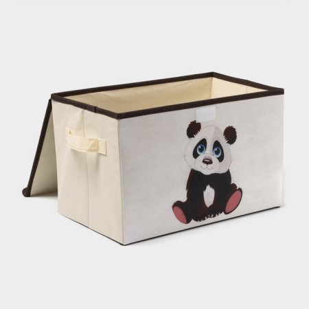 Stellyer box for storage with a “baby panda” lid, 38 × 25 × 24 cm-2
