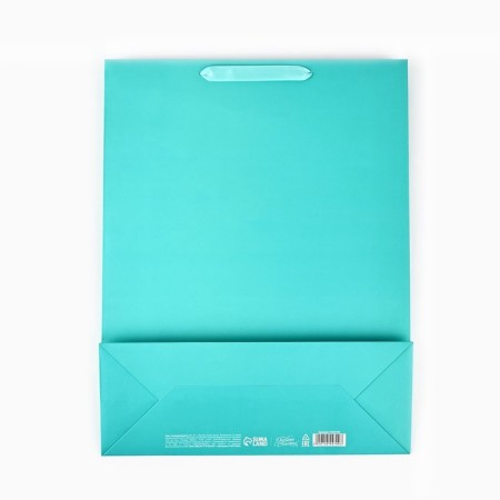 Laminated vertical packet “Happy Birthday”, glitter, L, 40 × 31 × 11.5 cm-4