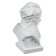Gypsum figure famous people: Bust Bazhov 19*13*9 10-192
