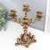 Cast iron candle for 5 candles "feudal lord" for bronze 32.5x23x23 cm