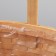 Wicker basket, sequoia, 22x15.5x12/25.5 cm