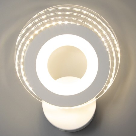 Bra "circle" LED 12W 3000-4000k white 24x19x4 cm-1