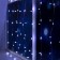 Garland "Curtain" 1 × 1 m dew, IP20, silver thread, 100 LED, white glow, 12 V