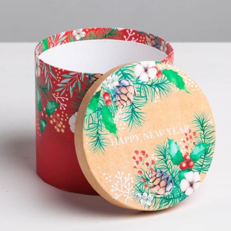 A set of gift boxes 5 in 1 "European", 13 x 14–19.5 x 22 cm, New Year-9