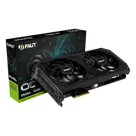 The Palit PCI-E 4.0 RTX4060 Dual OC NVIDIA GeForce RTX 4066 8GB 128BIT GDDR6 1830/17 106497-8